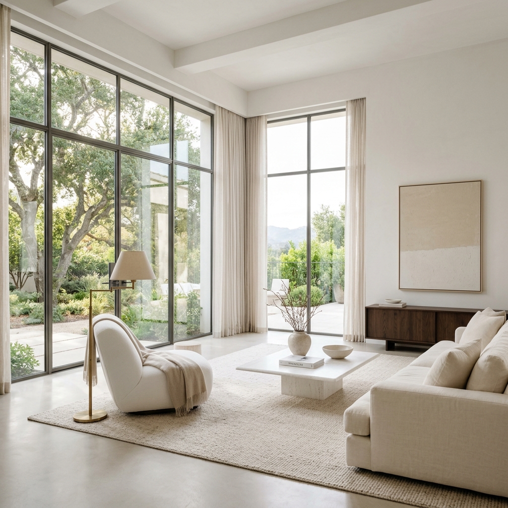 Intérieur luxueux et propre